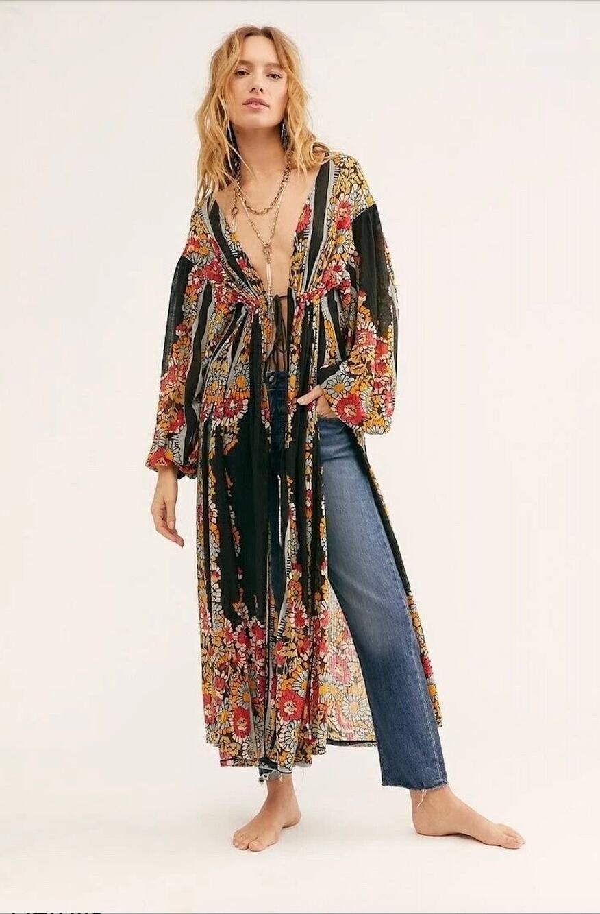 Free People Dream Girl Maxi Top Size S